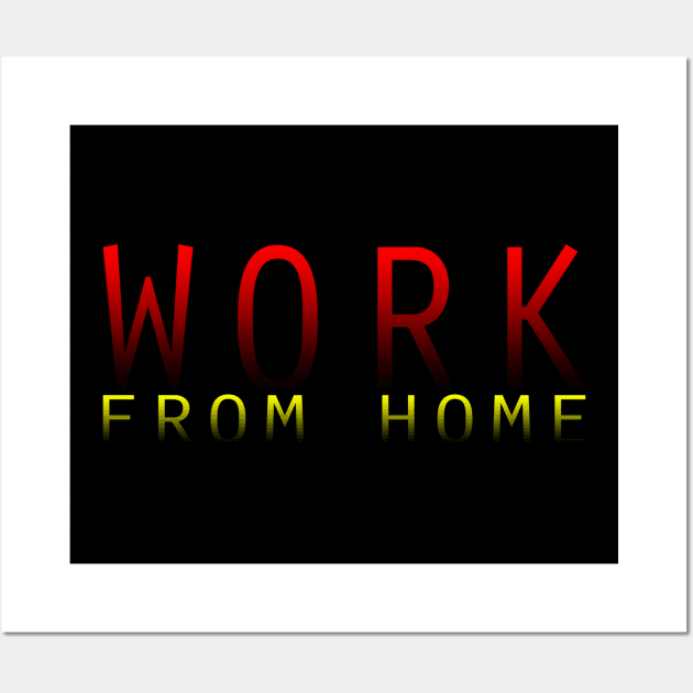 WFH - 08 Wall Art by SanTees